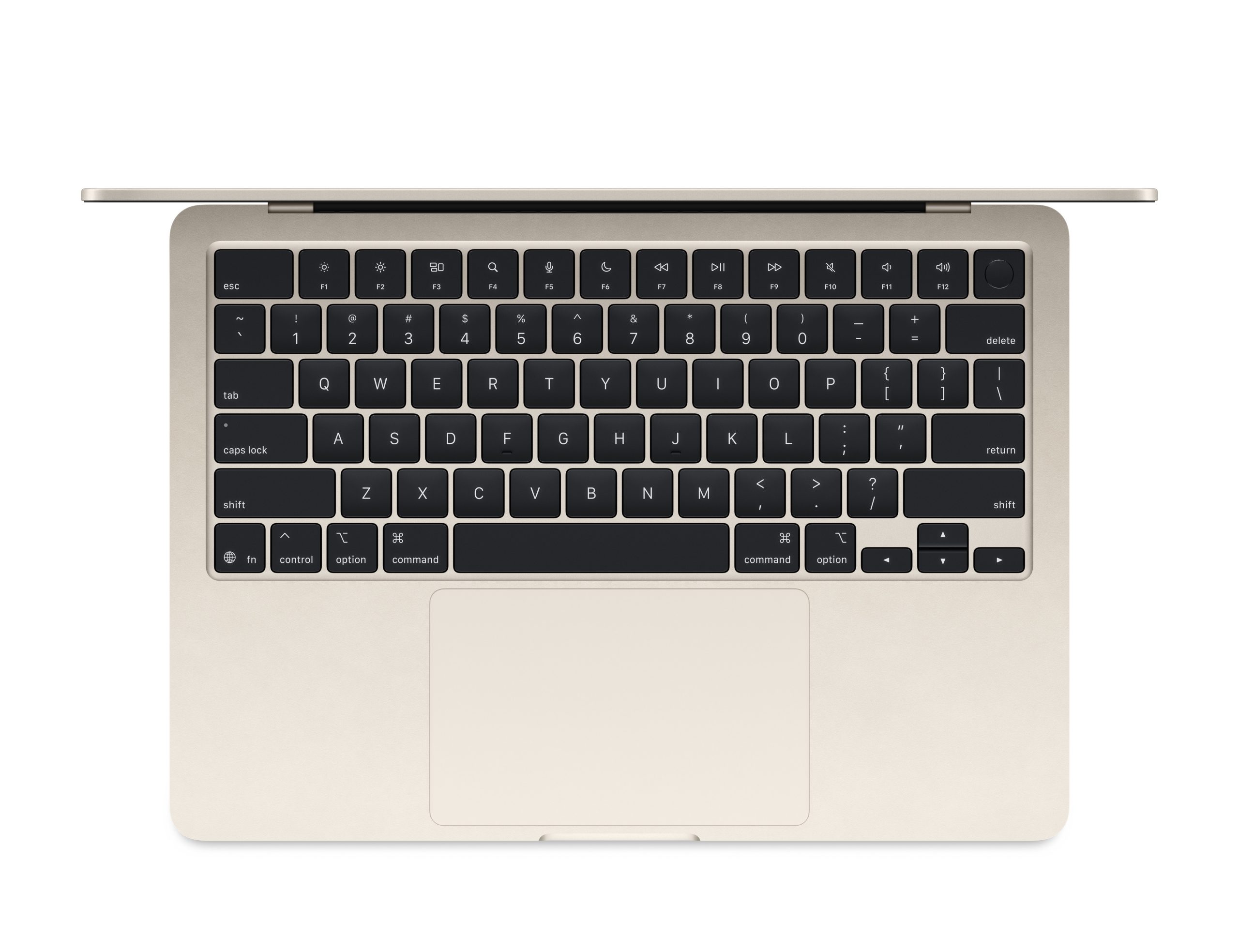 APPLE MACBOOK AIR 13 INCH M4 CHIP 10 CORE CPU 10 CORE GPU 24GB 512GB STARLIGHT ARABIC MC6A4 thumbnail 7