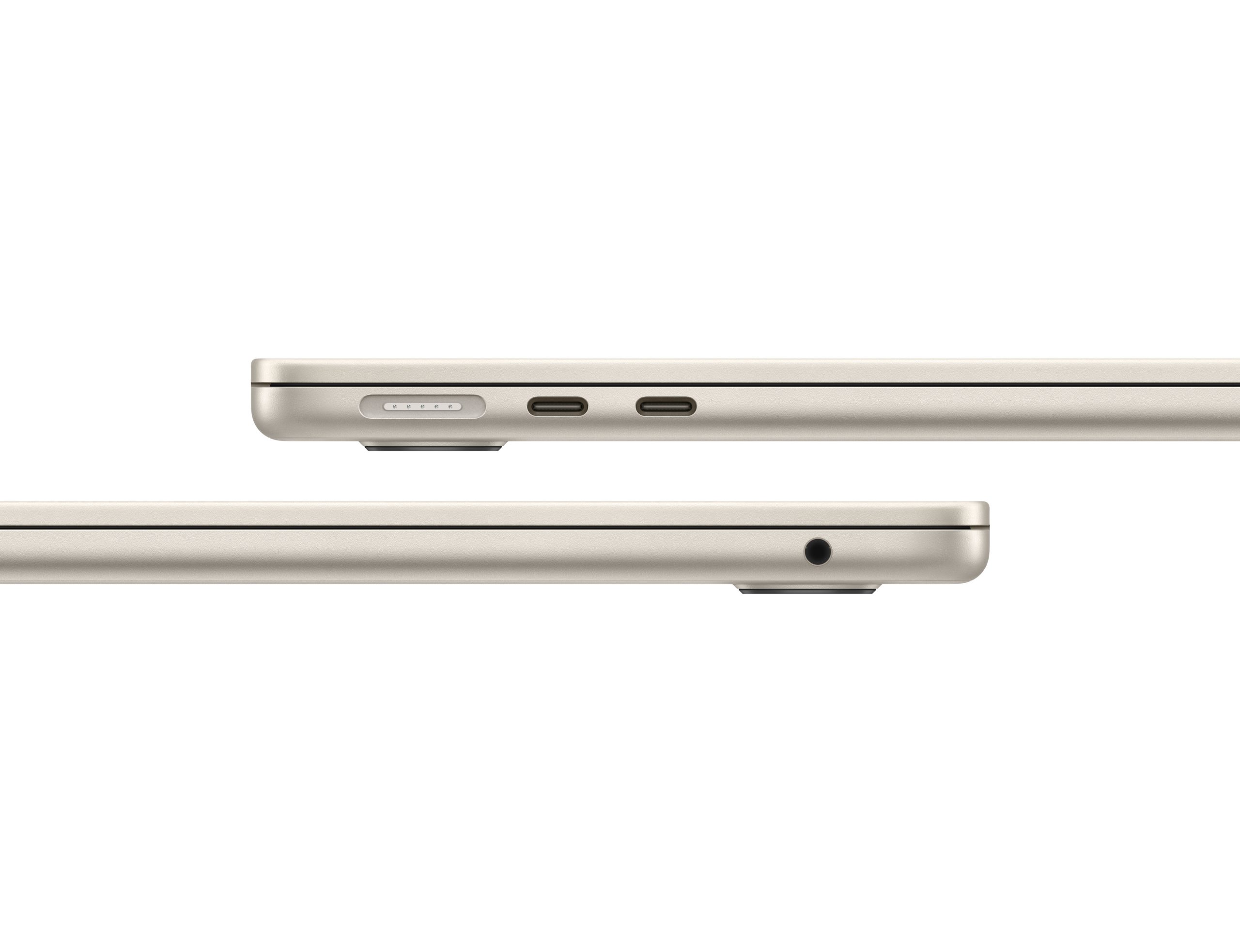 APPLE MACBOOK AIR 13 INCH M4 CHIP 10 CORE CPU 10 CORE GPU 24GB 512GB STARLIGHT ARABIC MC6A4 thumbnail 5