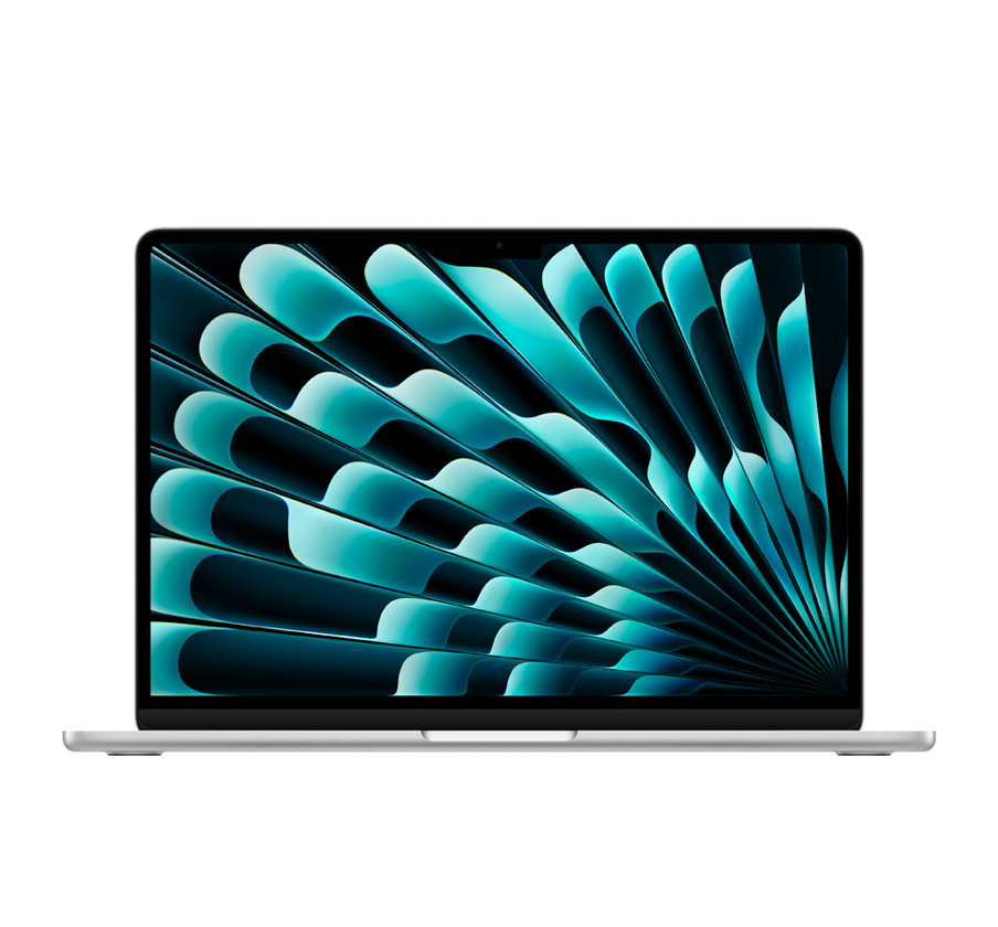 APPLE MACBOOK AIR 13 INCH M4 CHIP 10 CORE CPU 8 CORE GPU 16GB 256GB SILVER ENGLISH MW0W3