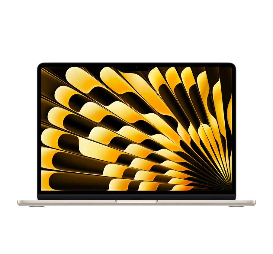 APPLE MACBOOK AIR 13-INCH M4 CHIP WITH 10-CORE CPU AND 10-CORE GPU 16GB 1TB SSD STARLIGHT ENG MDG54 thumbnail 8
