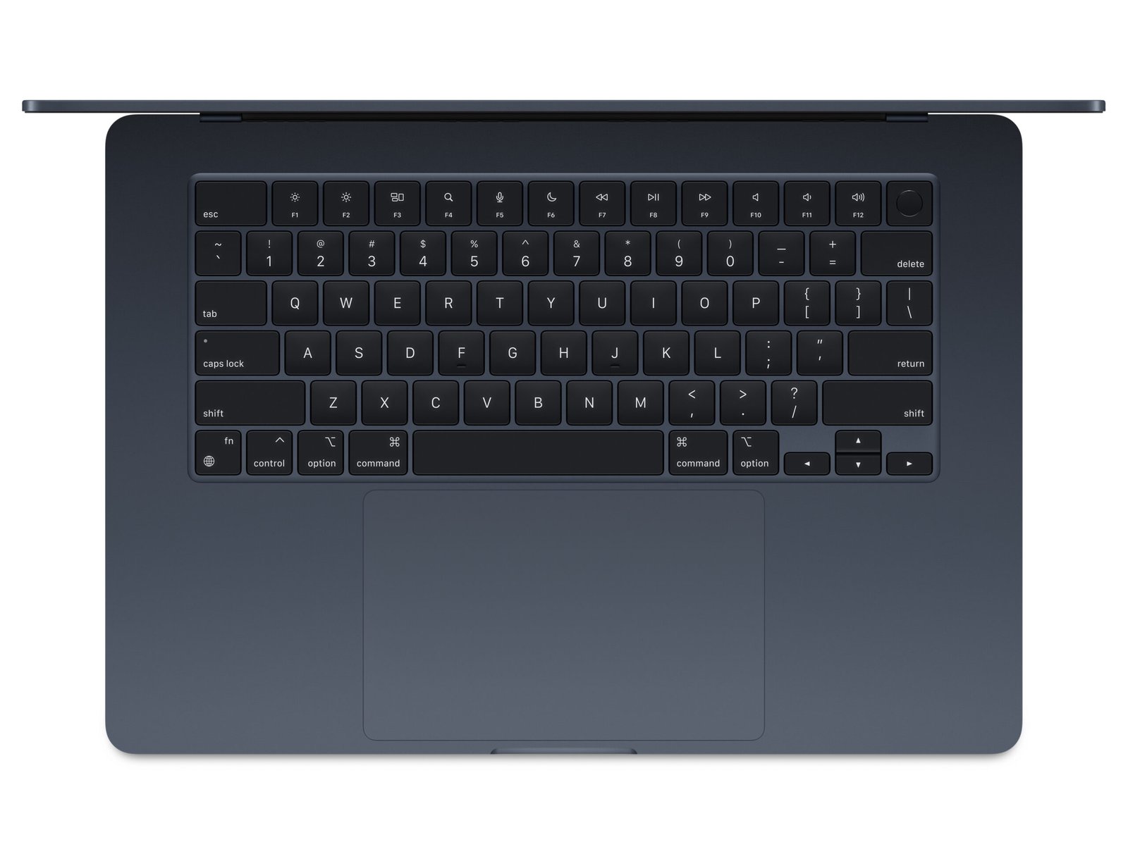 Apple MacBook Air 15 inch M3 Chip, 8 Core CPU, 10 Core GPU, 8GB RAM, 512GB Storage, Midnight (Arabic) MRYV3 thumbnail 2