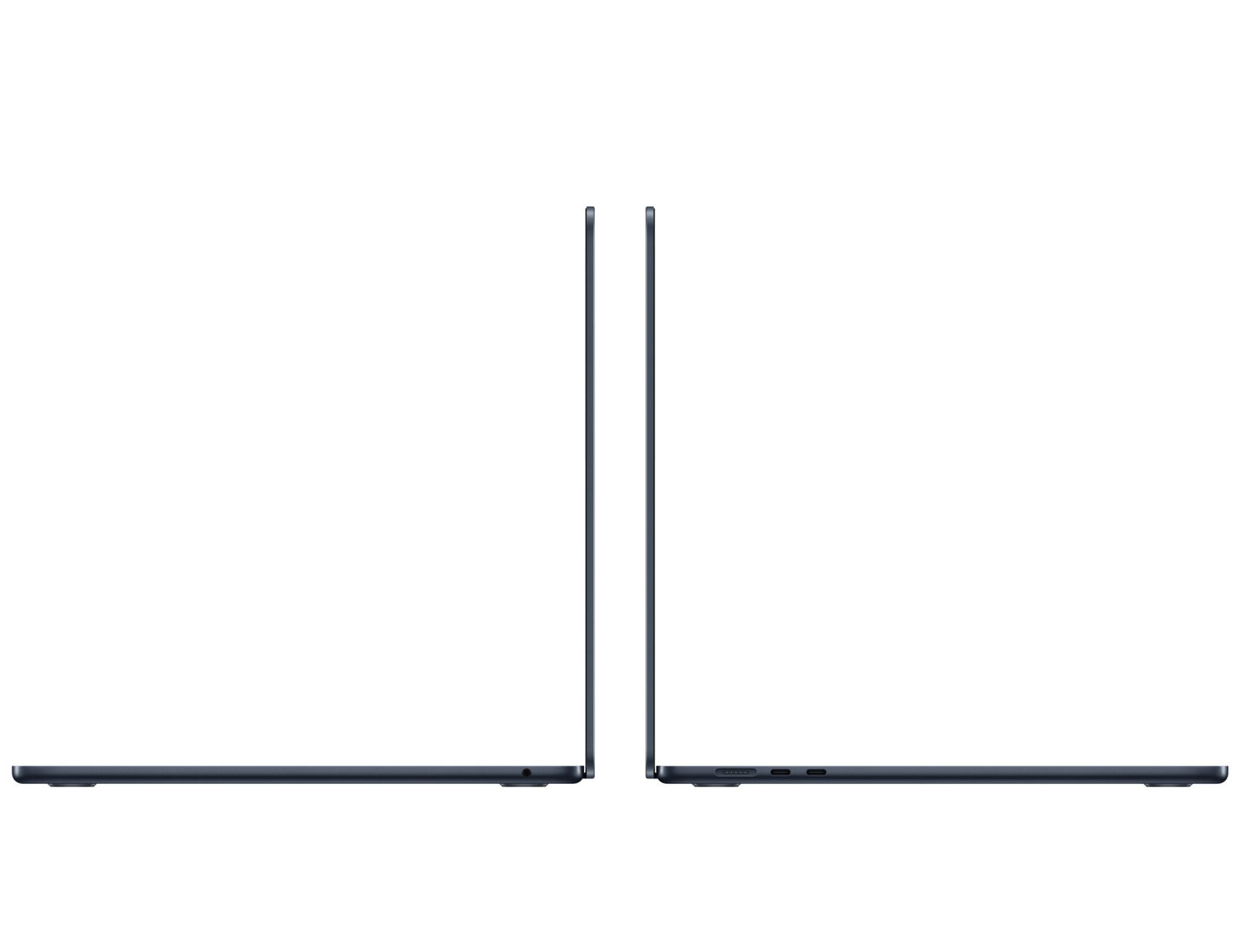 Apple MacBook Air 15-inch M3 Chip 8-Core CPU 10-Core GPU 8GB 256GB Midnight Arabic MRYU3 thumbnail 2