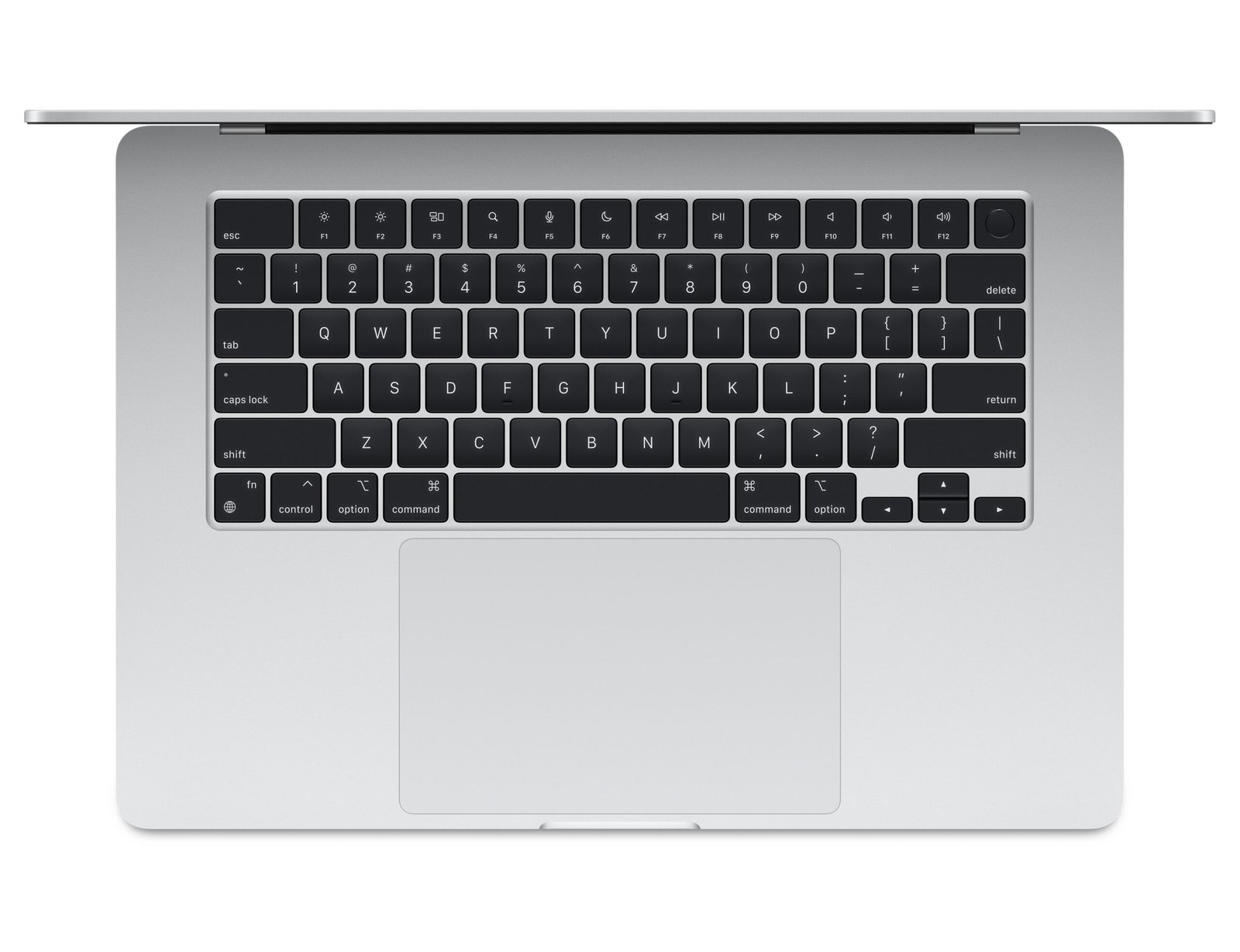 Apple MacBook Air 15 inch M3 Chip, 8 Core CPU, 10 Core GPU, 8GB RAM, 256GB Storage, Silver (Arabic) MRYP3 thumbnail 2