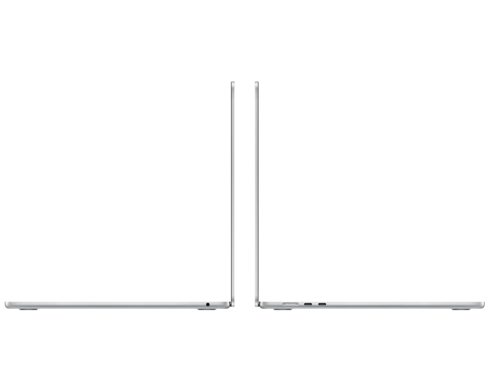 Apple MacBook Air 15 inch M3 Chip, 8 Core CPU, 10 Core GPU, 8GB RAM, 256GB Storage, Silver (Arabic) MRYP3 thumbnail 6