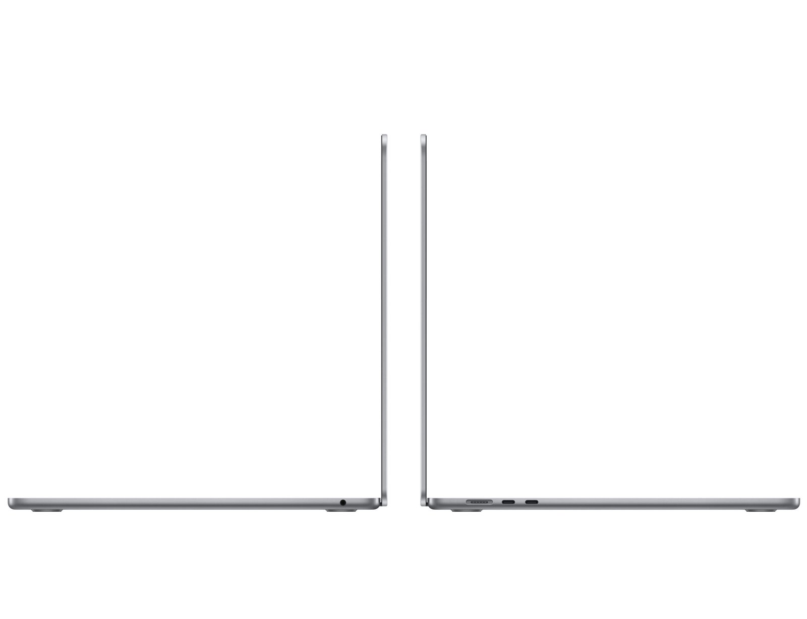 Apple MacBook Air 15-Inch M3 Chip, 8-Core CPU, 10-Core GPU, 16GB RAM, 512GB SSD - Space Gray, Arabic Keyboard Layout - Model MXD13 thumbnail 2