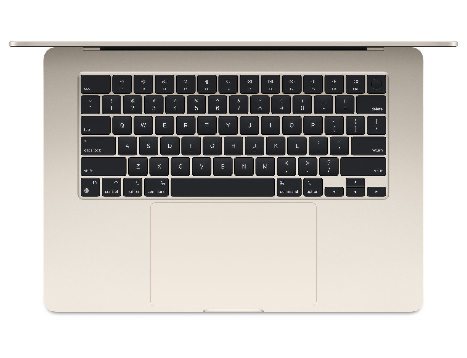 Apple MacBook Air 15-inch M3 Chip 8-Core CPU 10-Core GPU 8GB 256GB Starlight English MRYR3 thumbnail 2