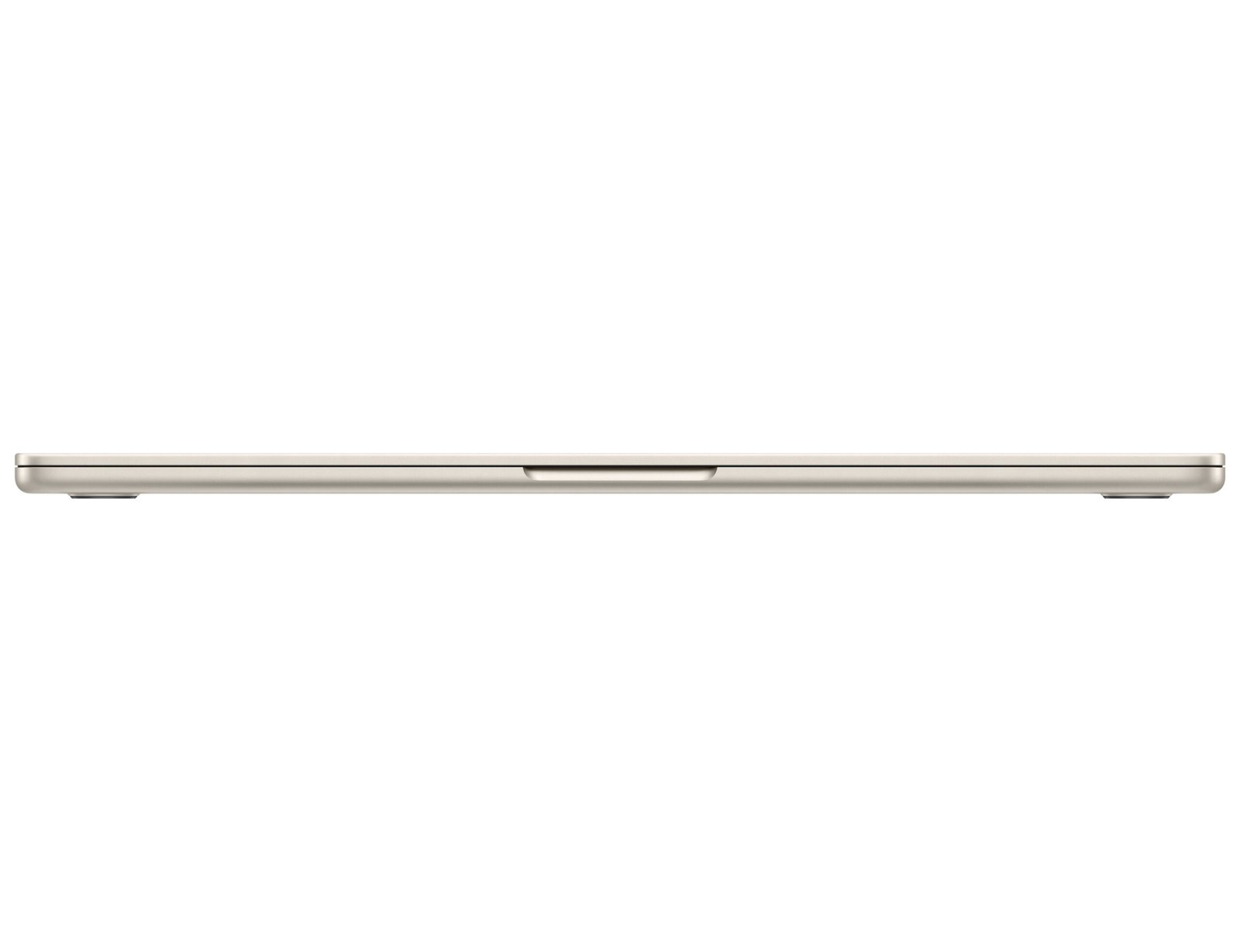 Apple MacBook Air 15-Inch M3 Chip, 8-Core CPU, 10-Core GPU, 8GB RAM, 256GB SSD - Starlight, Arabic Keyboard Layout - Model MRYR3 thumbnail 5