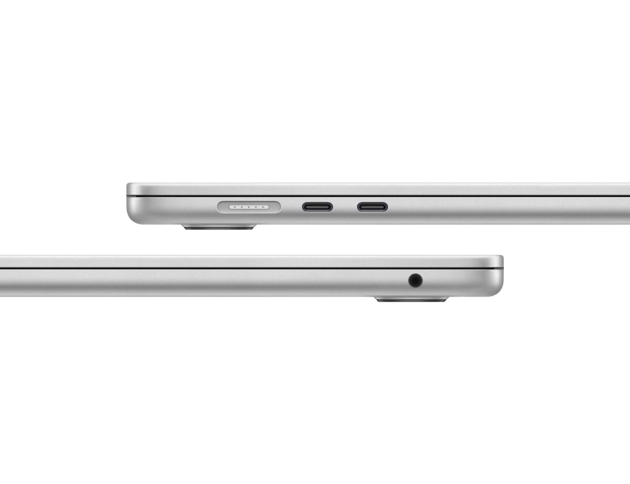 APPLE MACBOOK AIR 15 INCH M3 CHIP WITH 8 CORE CPU 10 CORE GPU 24GB 512GB SSD SILVER ARABIC MC9J4 thumbnail 5