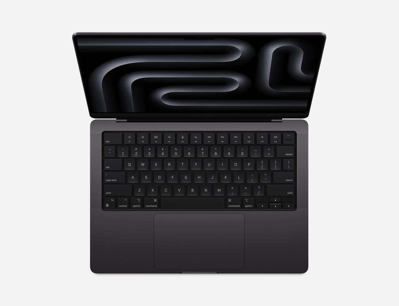 APPLE 14 INCH MACBOOK PRO M3 PRO CHIP 12 CORE CPU 18 CORE GPU 1TB SSD SPACE BLACK MRX43 ENGLISH