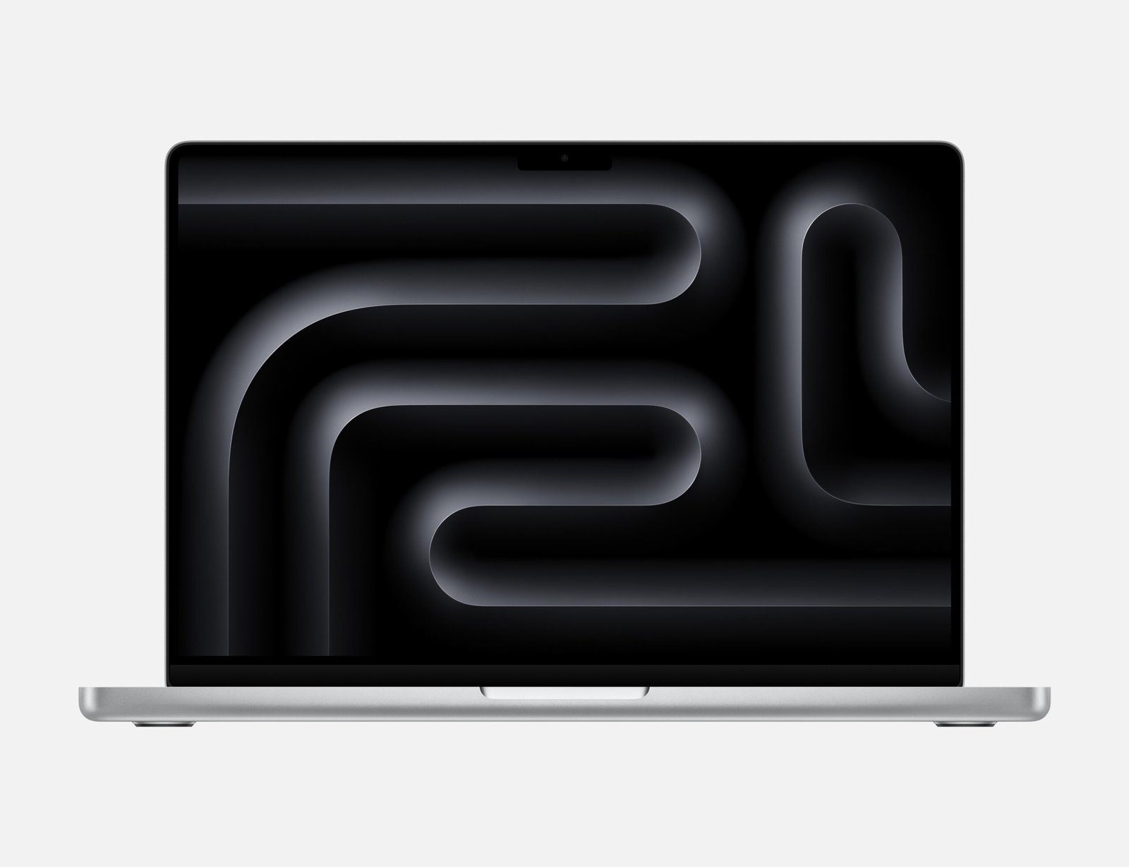 APPLE 14-INCH MACBOOK M3 CHIP WITH 8-CORE CPU AND 10-CORE GPU, 512GB SSD SILVER ARABIC MR7J3 thumbnail 2