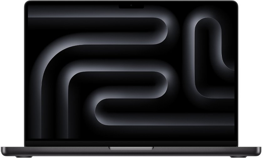Apple MacBook Pro 14-Inch (M4 Max Chip, 14-Core CPU, 32-Core GPU, 36GB RAM, 1TB SSD) - Space Black, Arabic Keyboard (MX2K3)