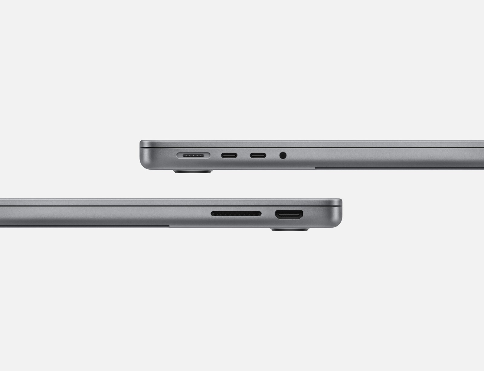 APPLE 14-INCH MACBOOK PRO M3 CHIP WITH 8-CORE CPU AND 10-CORE GPU, 512GB SSD SPACE GREY ARABIC MTL73 thumbnail 5