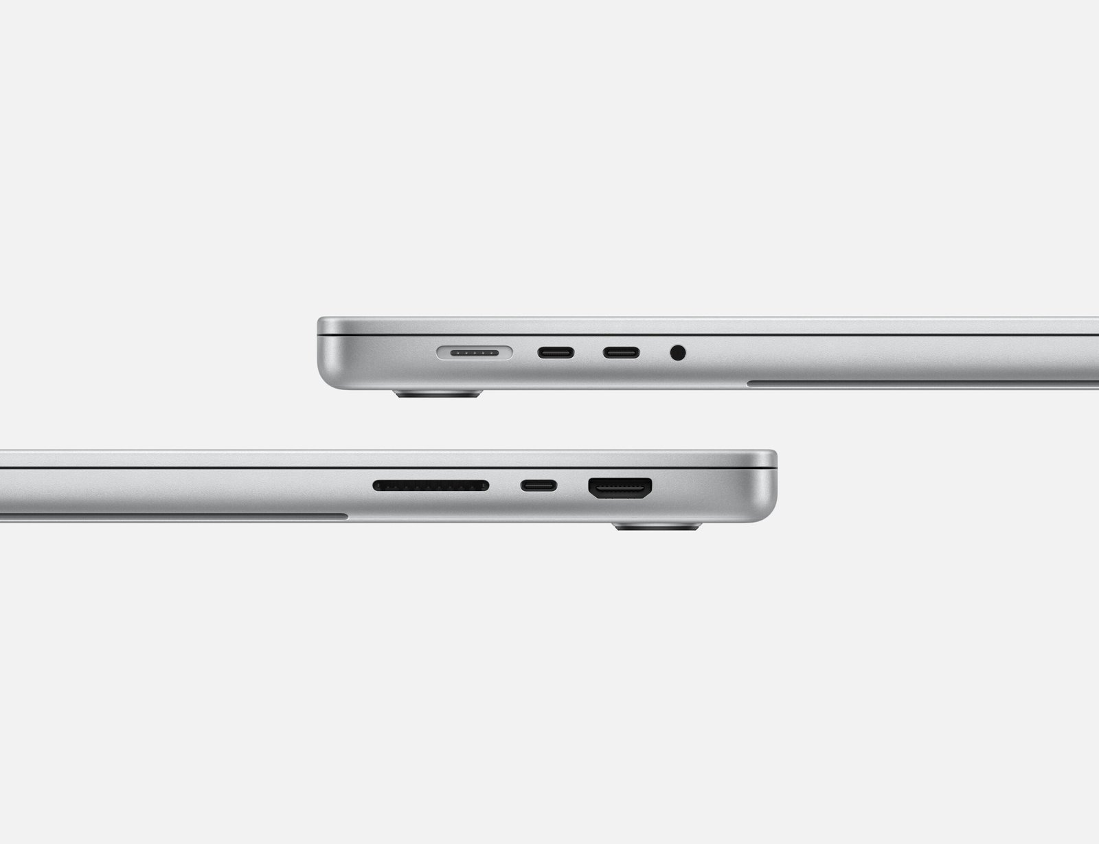 Apple MacBook Pro 14-inch M3 Chip 8-core CPU 10-core GPU 16GB 1TB Silver Arabic MXE13 thumbnail 5