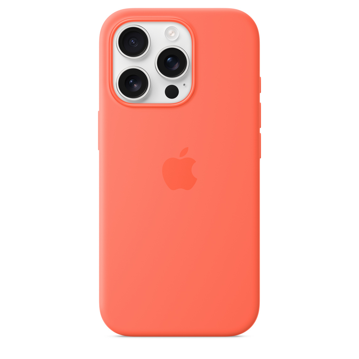APPLE IPHONE 16 PRO SILICONE WITH MAGSFE CASE TANGERINE MDFY4