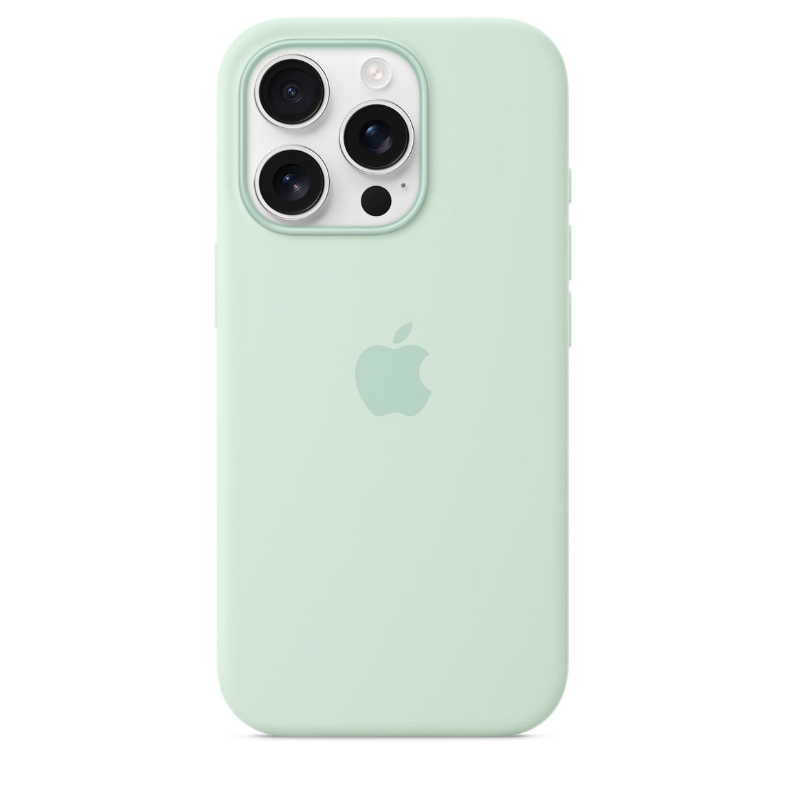 APPLE IPHONE 16 PRO SILICONE WITH MAGSFE CASE AQUAMARINE MDG04