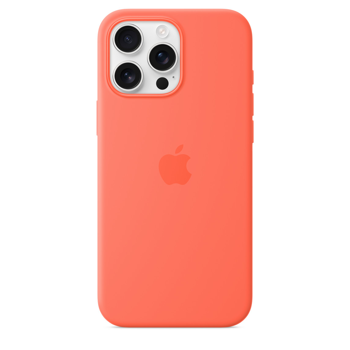 APPLE IPHONE 16 PRO MAX SILICONE WITH MAGSFE CASE TANGERINE MDGX4