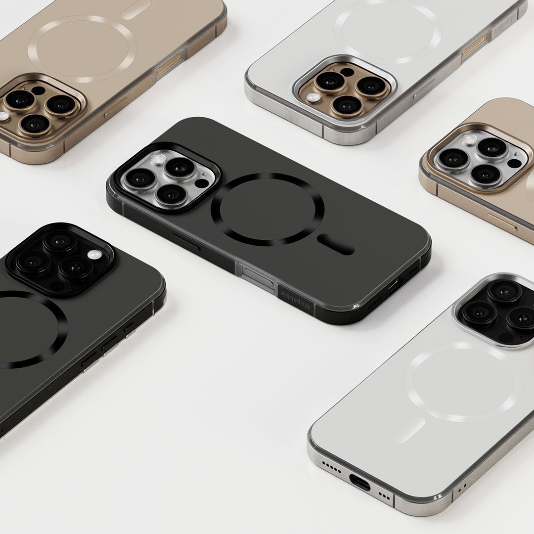 Blupebble iPhone 16 Pro/Pro Max Metal Guard Case with MagSafe | Rugged Protection with Magnetic Charging Support
