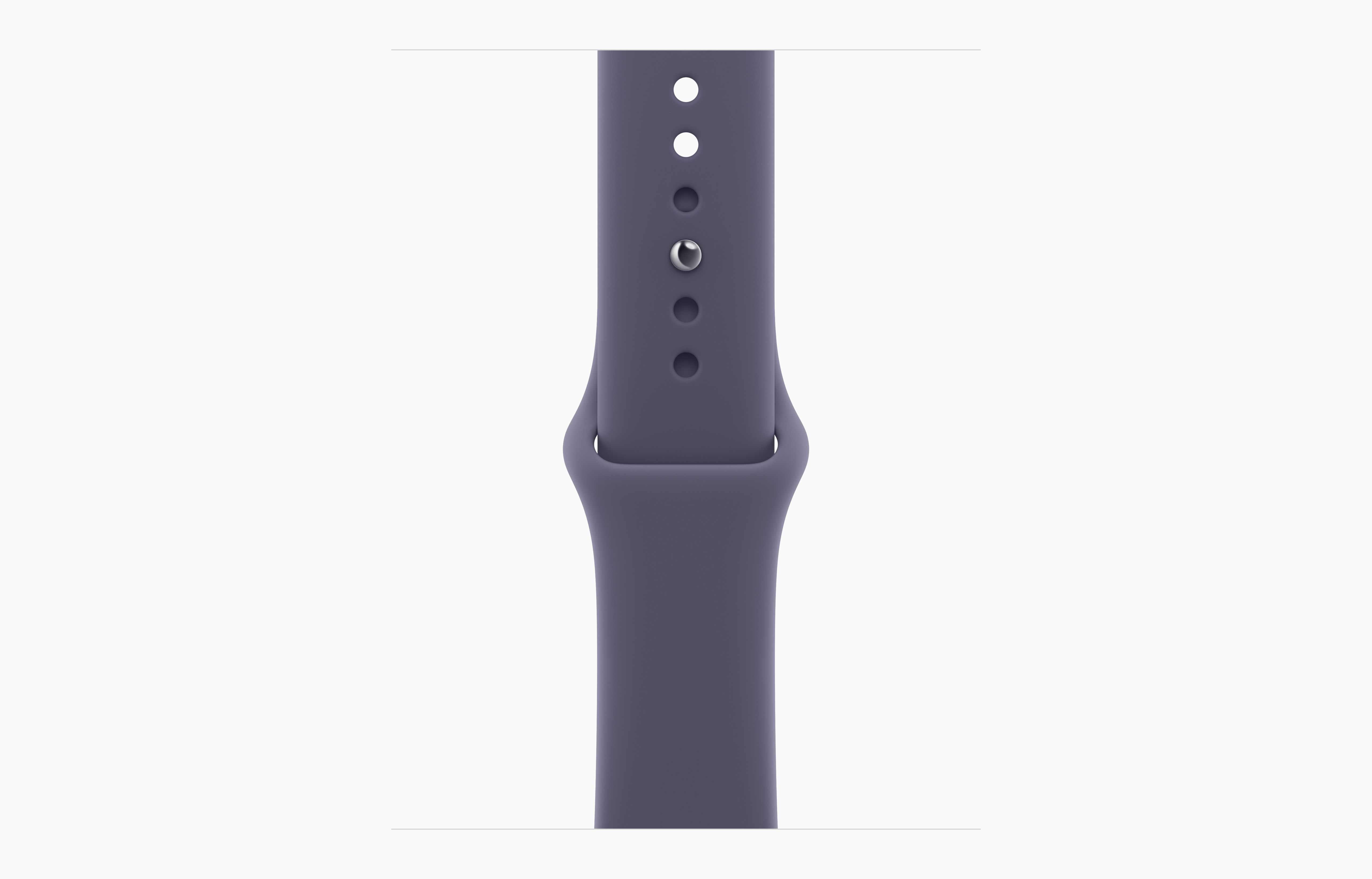 APPLE WATCH SERIES 11 42MM GPS+CELLULAR SILVER ALUMINIUM PURPLE FOG SPORT BAND M-L MF8J4 thumbnail 3