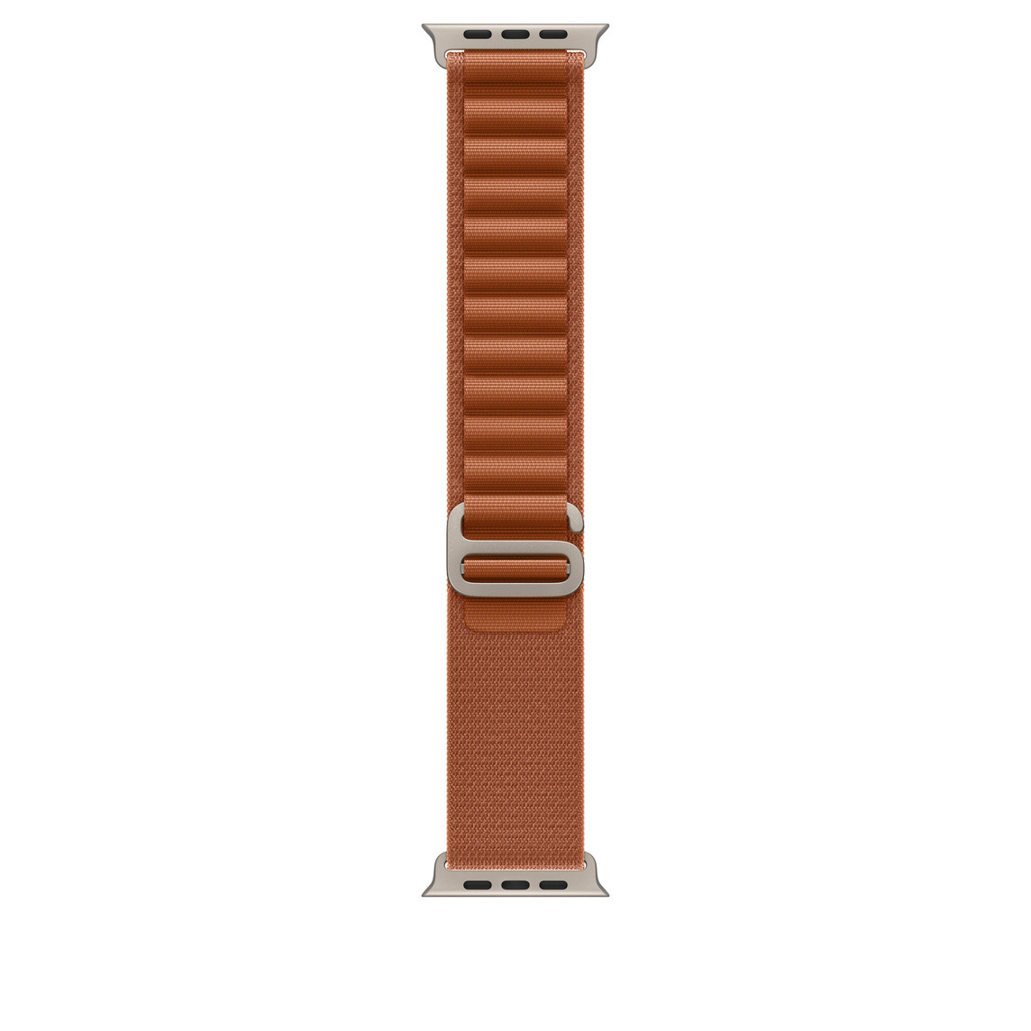 APPLE WATCH 49MM TERRA COTTA NATURAL TITANIUM ALPINE LOOP SMALL MFTA4