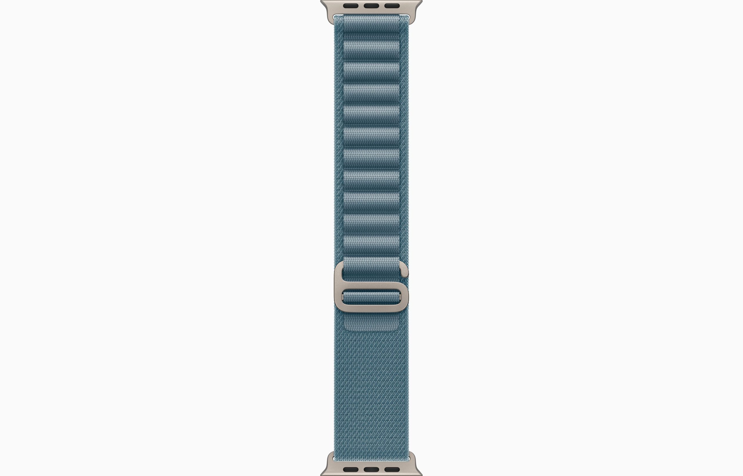 APPLE WATCH ULTRA 3 GPS + CELLULAR 2025 NATURAL TITANIUM CASE WITH LIGHT BLUE ALPINE LOOP BAND LARGE MEWP4 thumbnail 3