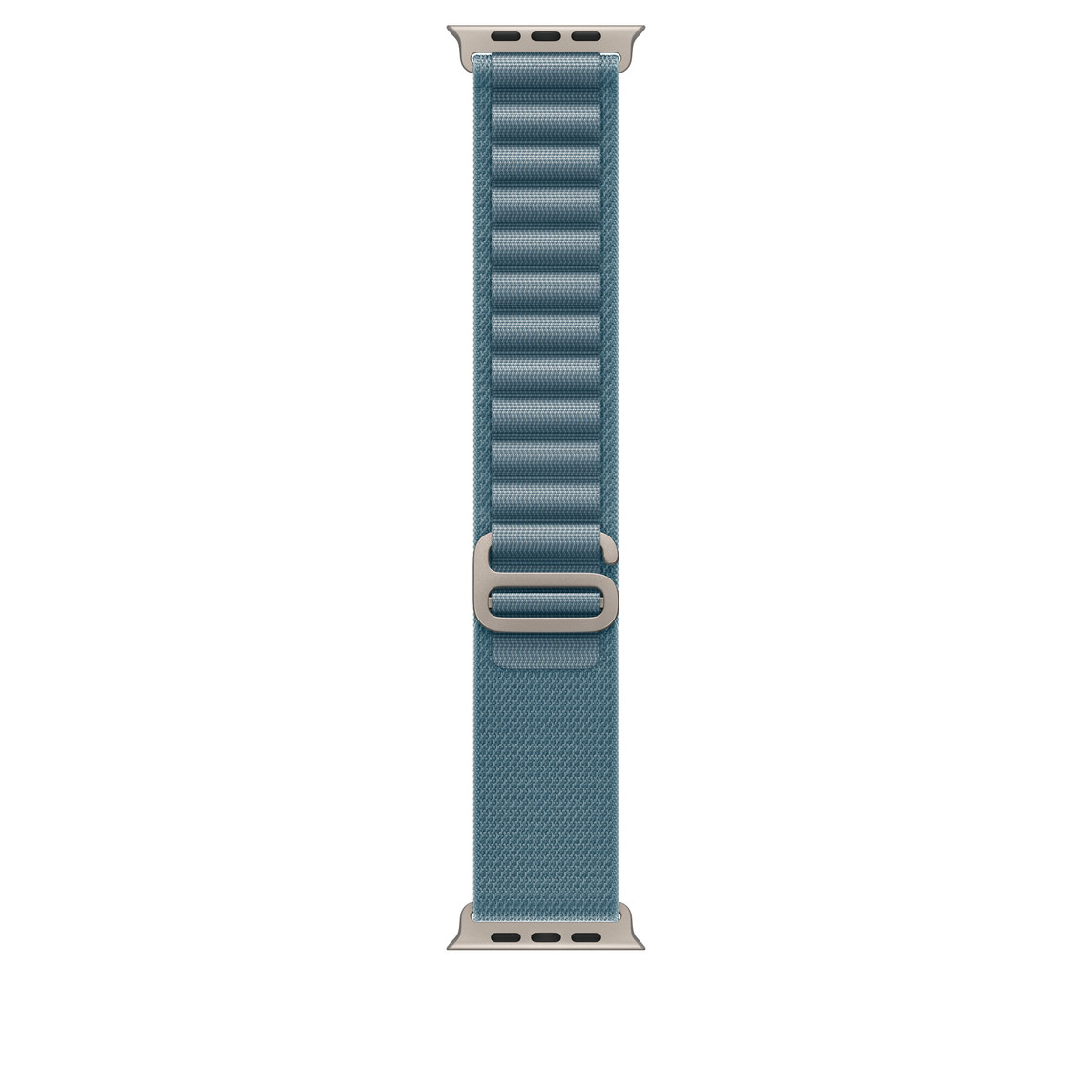APPLE WATCH 49MM LIGHT BLUE NATURAL TITANIUM ALPINE LOOP LARGE MFTK4