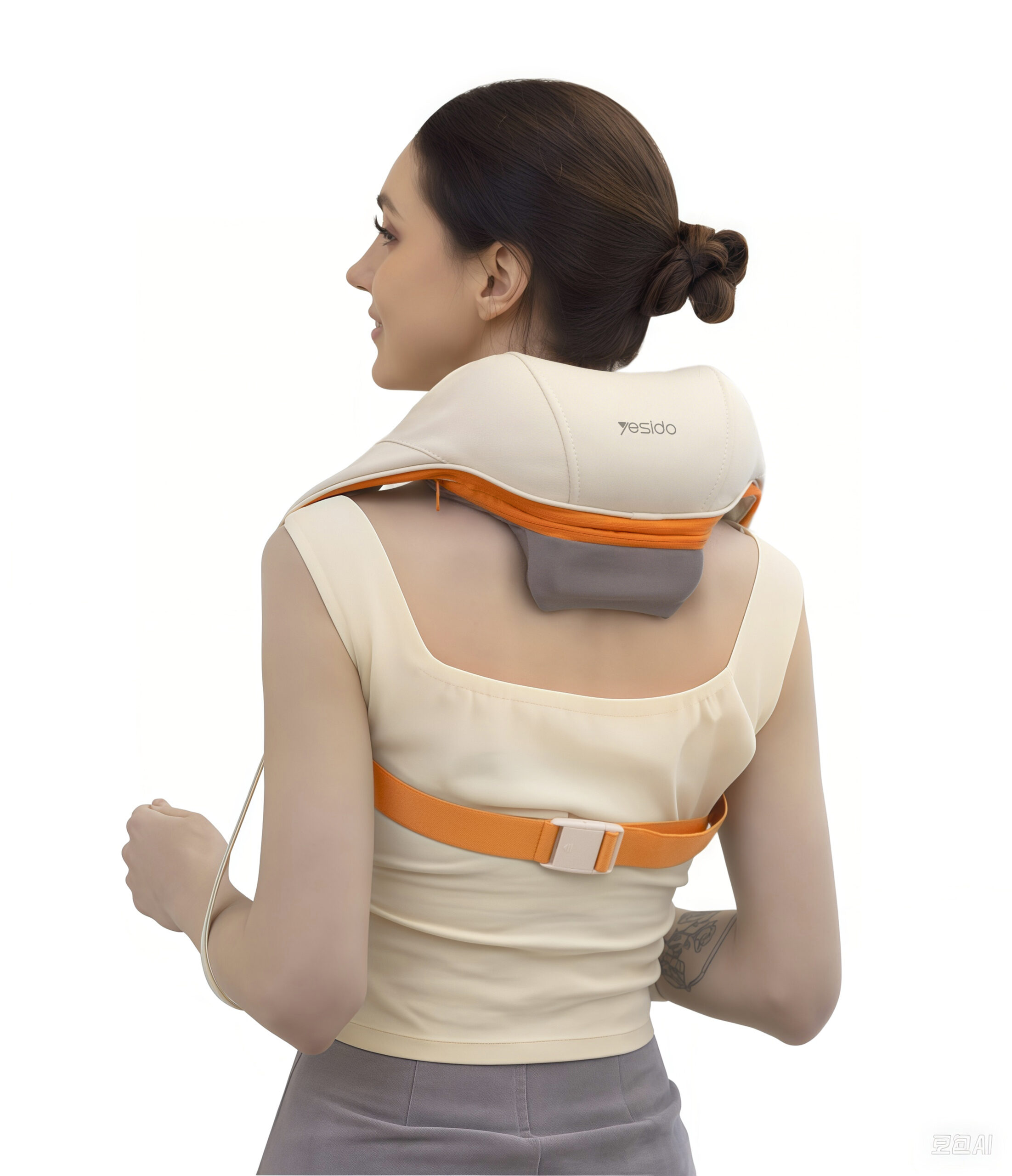 YESIDO NECK MASSAGER BEIGE MG16