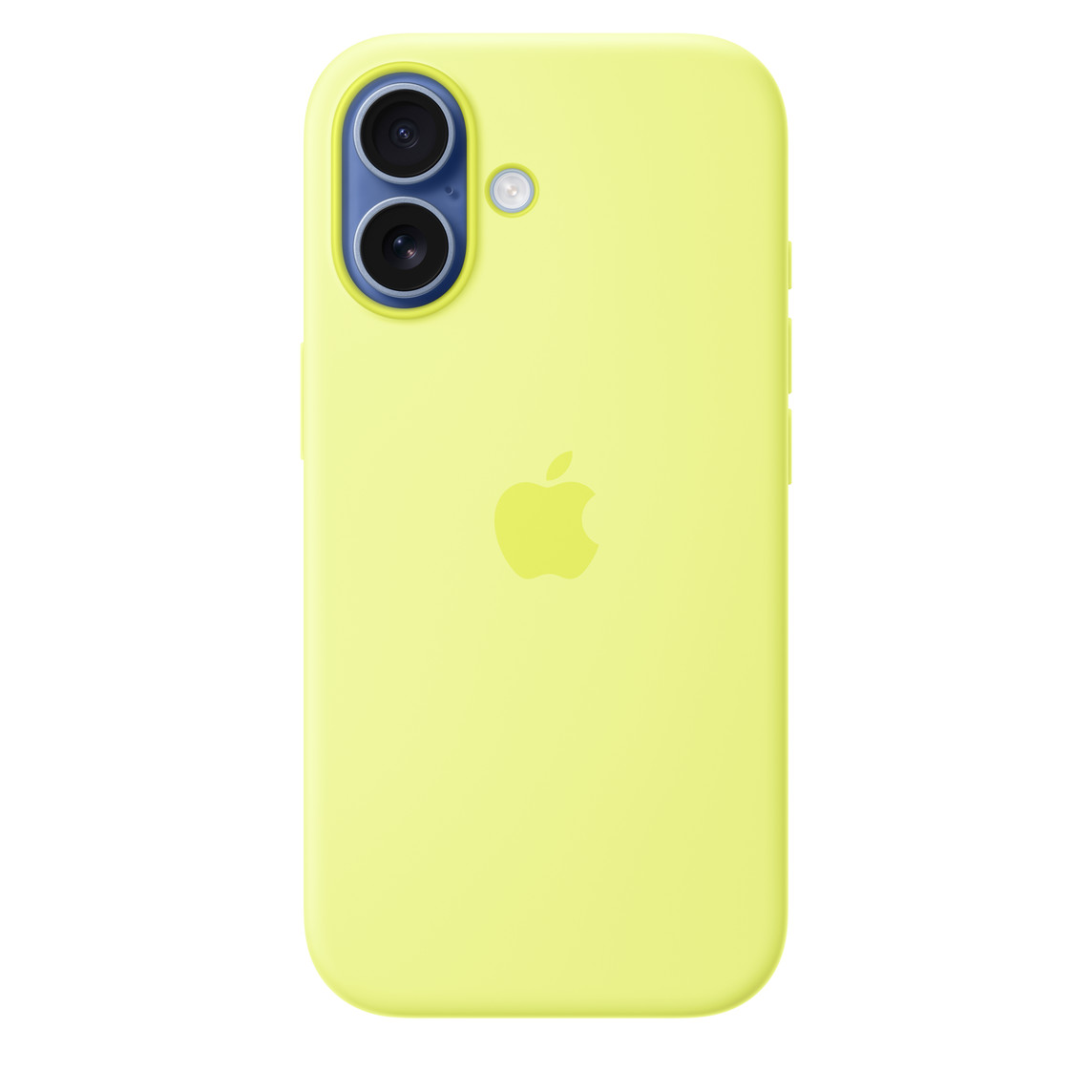APPLE IPHONE 17 SILICONE CASE WITH MAGSAFE NEON YELLOW MGEV4 thumbnail 4