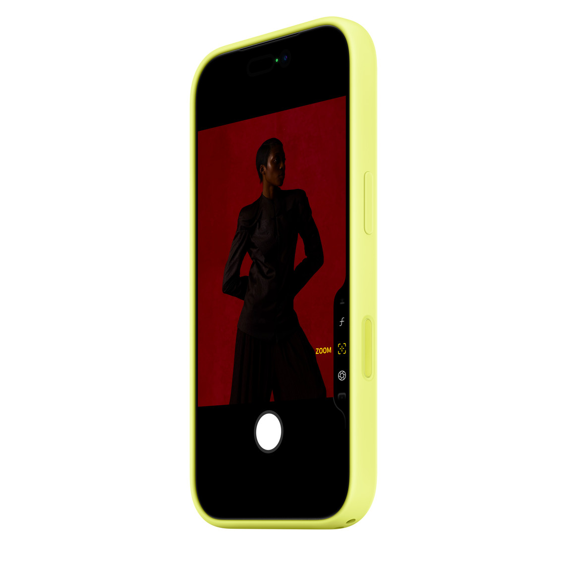 APPLE IPHONE 17 PRO SILICONE CASE WITH MAGSAFE NEON YELLOW MGFF4 thumbnail 4