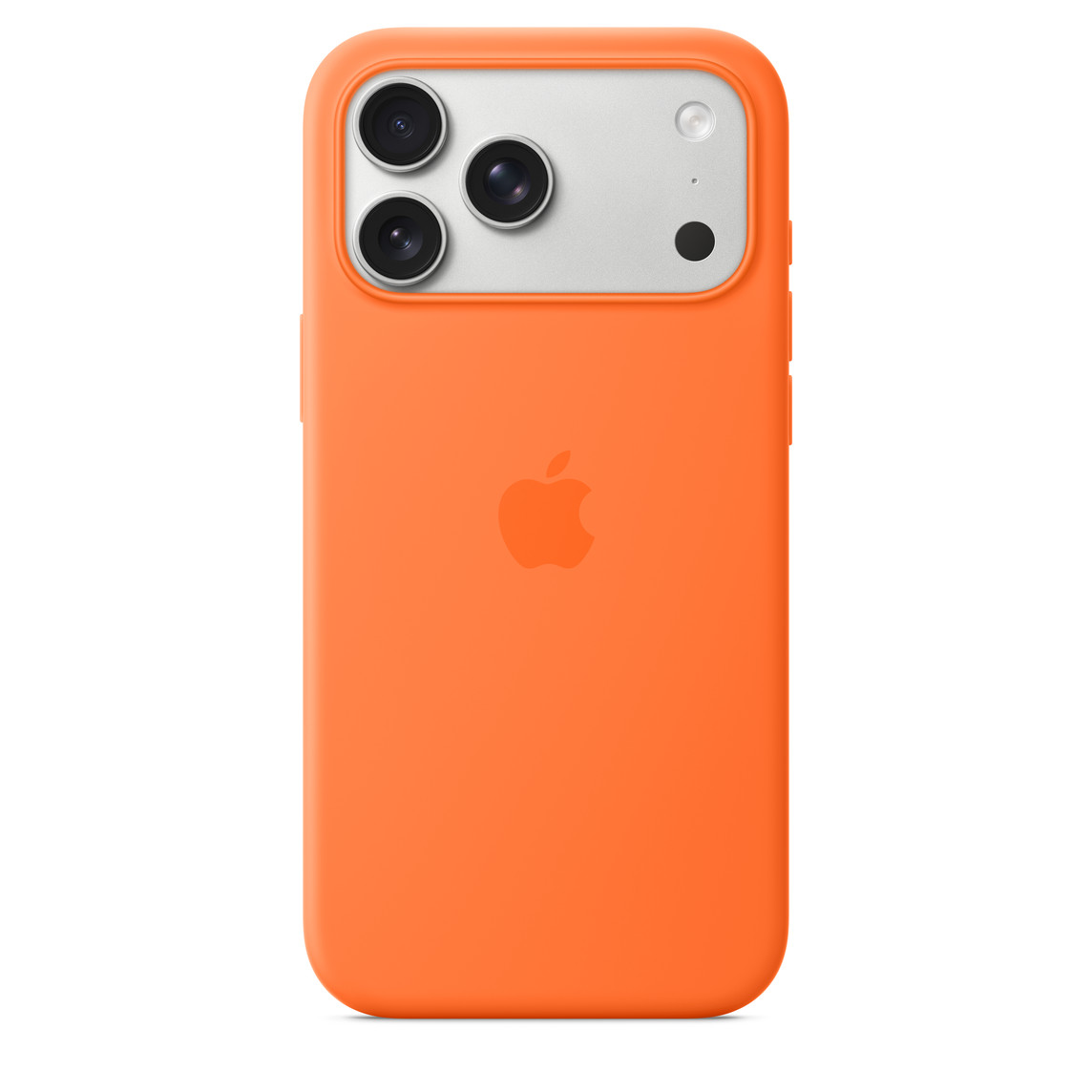 APPLE IPHONE 17 PRO MAX SILICONE CASE WITH MAGSAFE ORANGE MGFL4 thumbnail 3