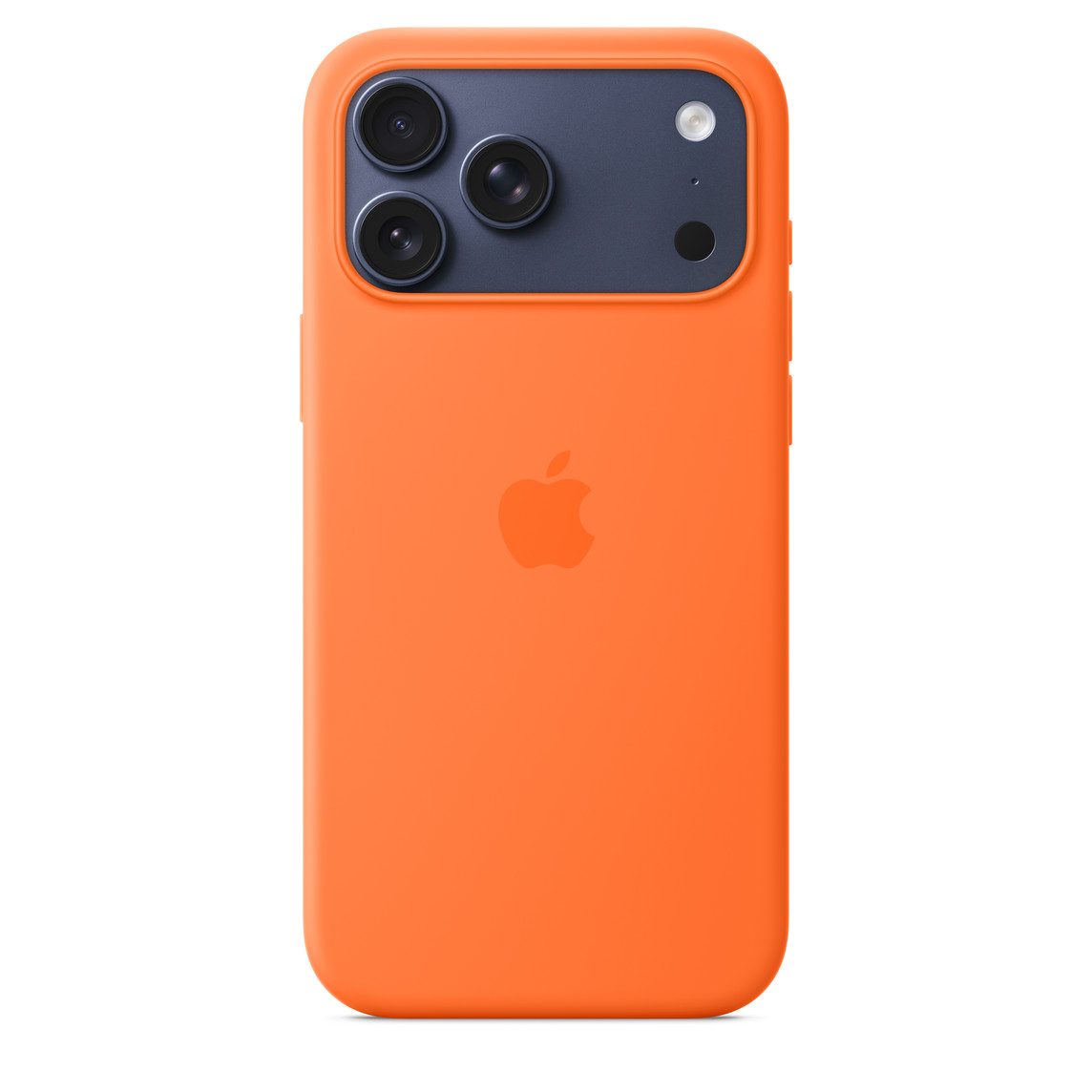 APPLE IPHONE 17 PRO MAX SILICONE CASE WITH MAGSAFE ORANGE MGFL4 thumbnail 2