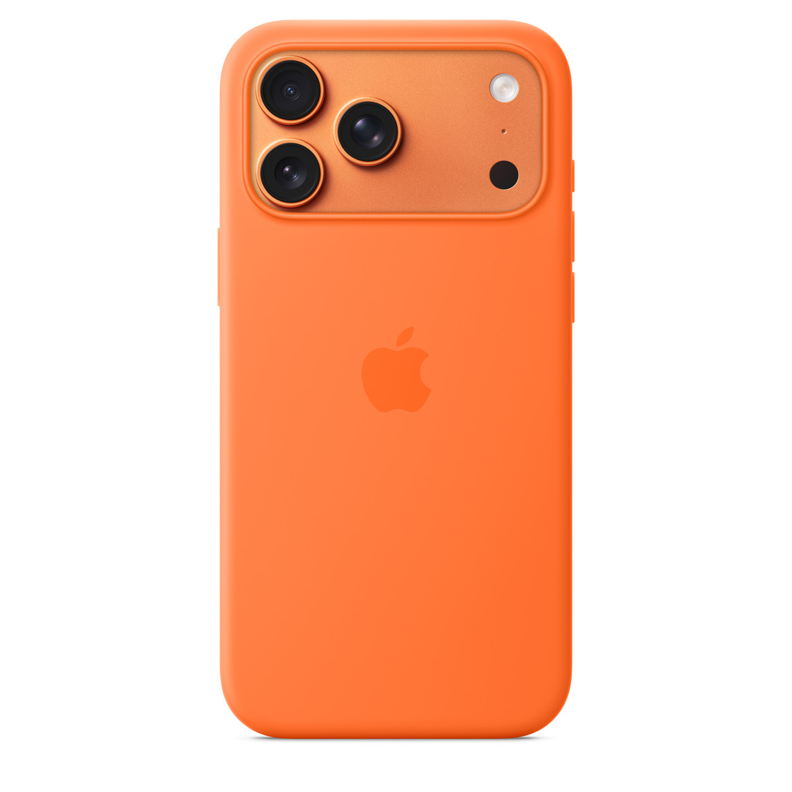 APPLE IPHONE 17 PRO MAX SILICONE CASE WITH MAGSAFE ORANGE MGFL4
