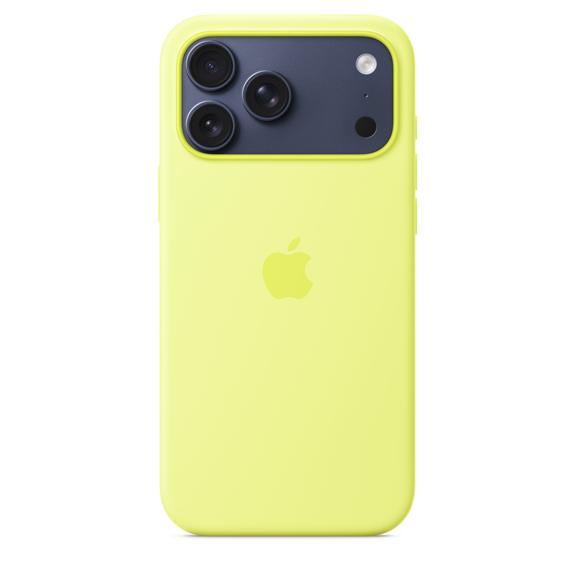 APPLE IPHONE 17 PRO MAX SILICONE CASE WITH MAGSAFE NEON YELLOW MGFM4 thumbnail 3