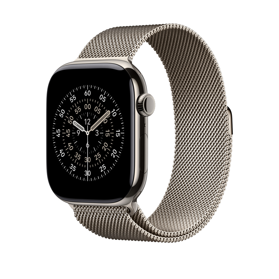 APPLE WATCH 46MM NATURAL MILANESE LOOP BAND M/L MGJ34 thumbnail 2