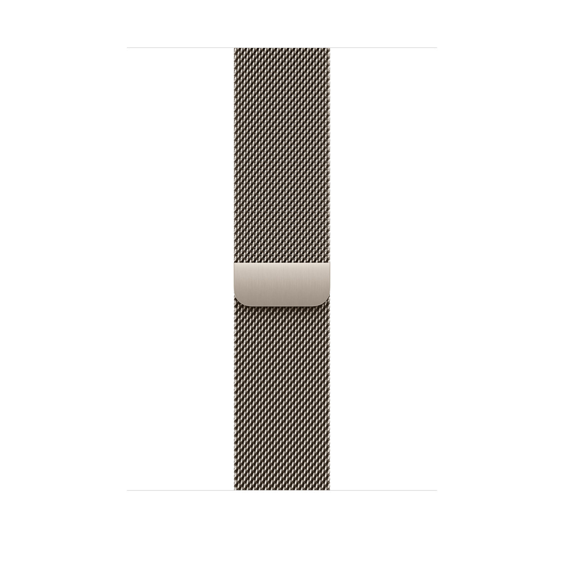 APPLE WATCH 46MM NATURAL MILANESE LOOP BAND M/L MGJ34