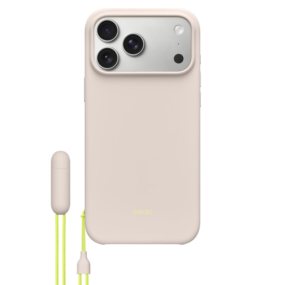 BEATS IPHONE 17 PRO MAX KICKSTAND CASE WITH MAGSAFE AND CAMERA CONTROL LIME STONE MGTQ4