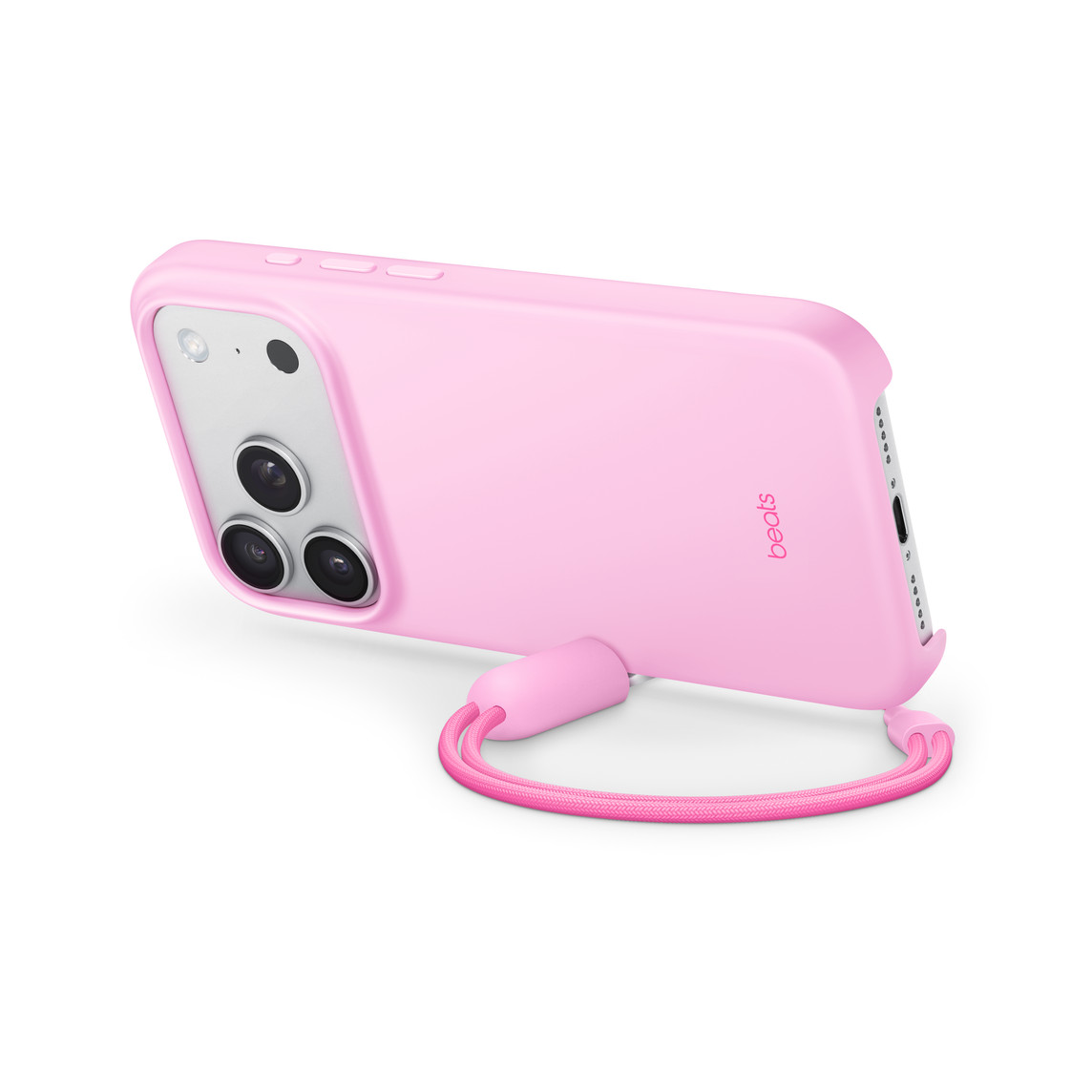 BEATS IPHONE 17 PRO KICKSTAND CASE WITH MAGSAFE AND CAMERA CONTROL PEBBLE PINK MGY84 thumbnail 2