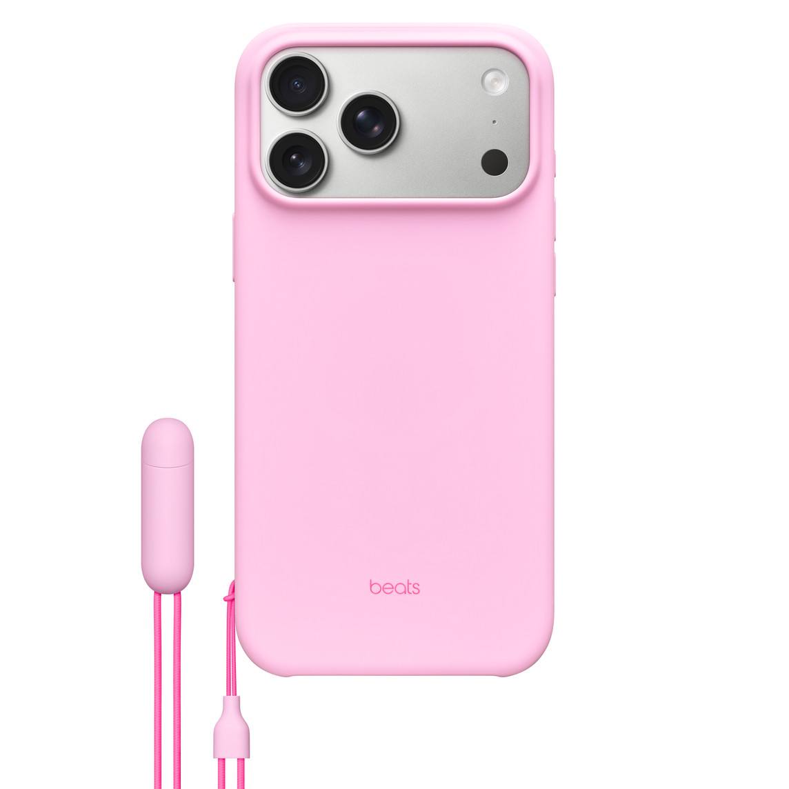 BEATS IPHONE 17 PRO MAX KICKSTAND CASE WITH MAGSAFE AND CAMERA CONTROL PEBBLE PINK MGYA4