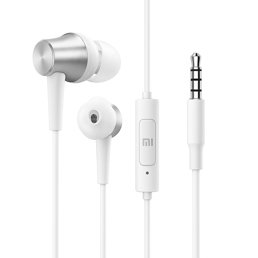 MI AUX IN EAR HEADPHONE WHITE