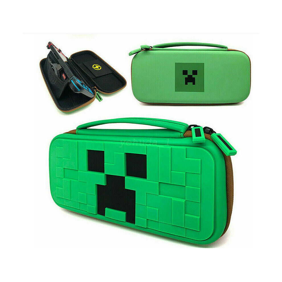 NINTENDO SWITCH MINECRAFT CASE GREEN