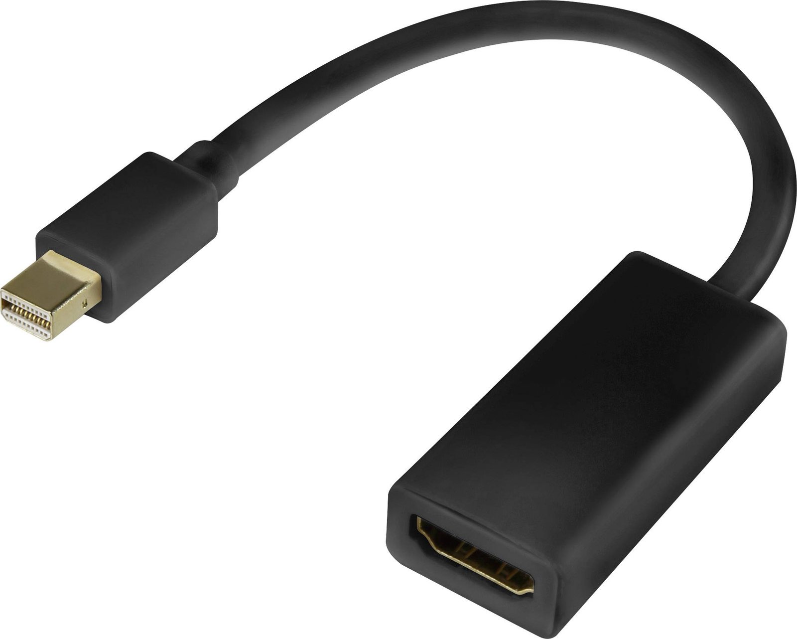 MINI DISPLAY PORT TO HDMI ADAPTER BLACK
