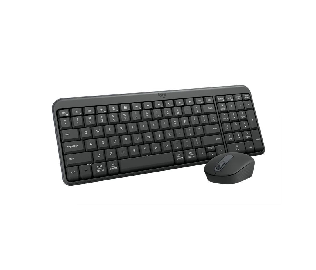 LOGITECH COMPACT WIRELESS MOUSE AND KEYBOARD MK250 920-013531 thumbnail 5