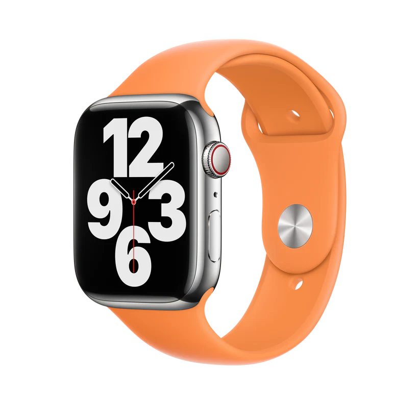 APPLE IWATCH 45MM MARIGOLD SPORT BAND MKUX3 thumbnail 2