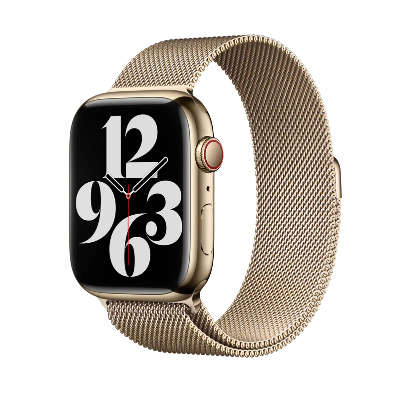APPLE IWATCH 45MM GOLD MILANESE LOOP BAND ML763 thumbnail 2