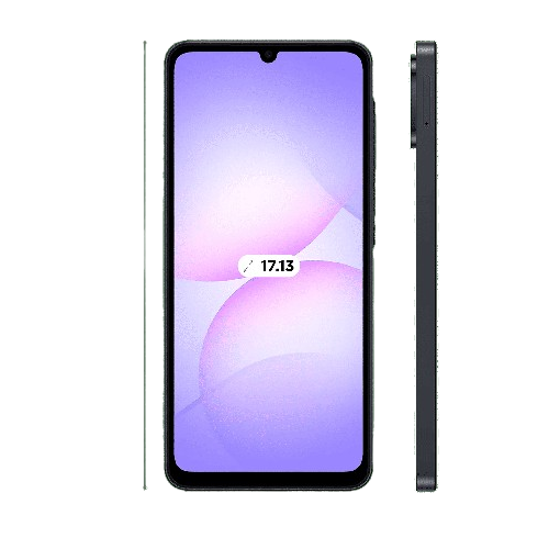 SAMSUNG GALAXY A07 8GB-256GB BLACK SM-A075FDS thumbnail 3