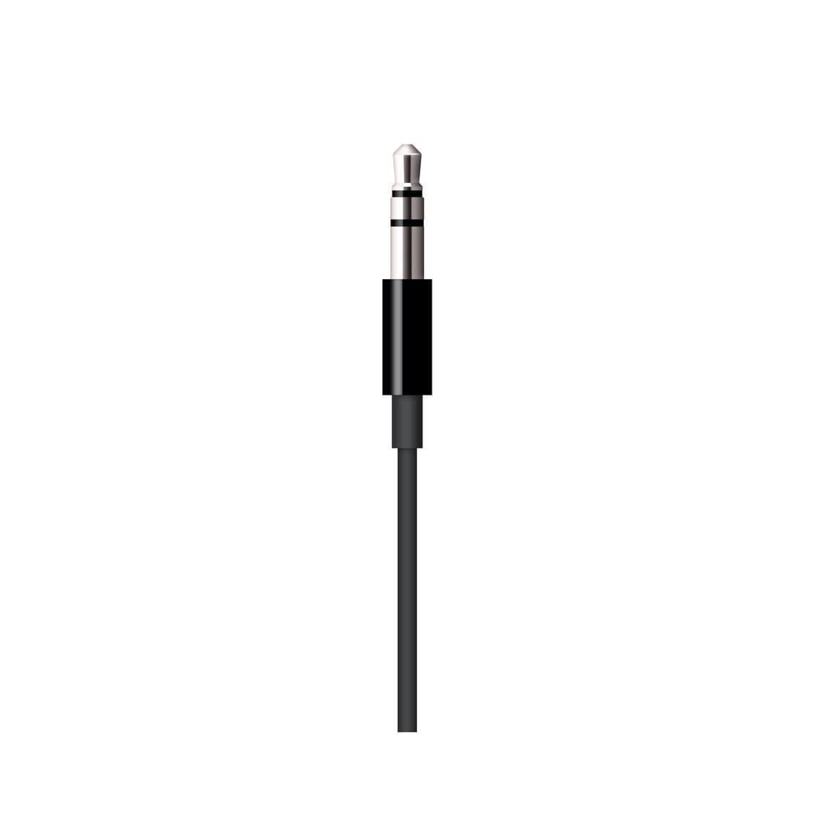 APPLE LIGHTNING TO 3.5MM AUDIO JACK CABLE 1.2M BLACK MR2C2 thumbnail 2