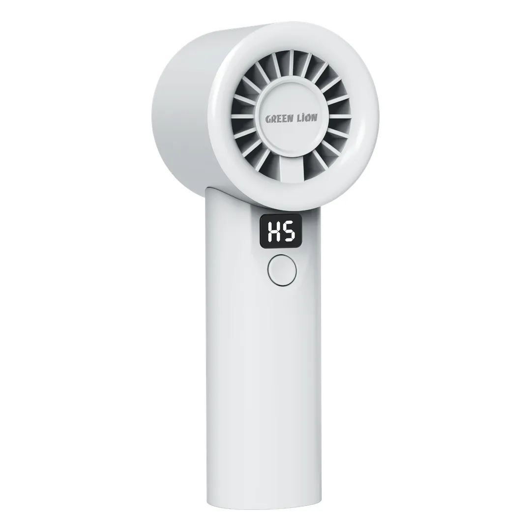 GREEN LION WIND MATE HANDHELD FAN WHITE GNPF2WMFANWH