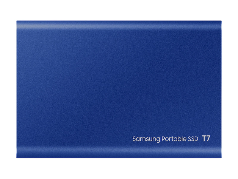 SAMSUNG PORTABLE T7 2TB EXTERNAL SSD HARD DRIVE USB 3.2 GEN 2 BLUE MU-PC2T0H thumbnail 3