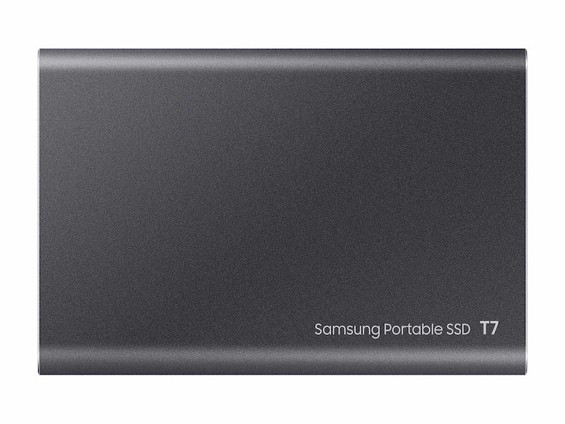 SAMSUNG T7 4TB PORTABLE SSD USB 3.2 TITAN GRAY MU-PC4T0T/WW thumbnail 4