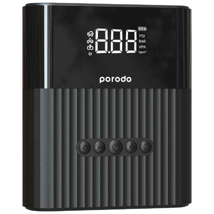 PORODO MULTIFUNCTION JUMPER STARTER AND AIR PUMP 8800MAH-BLACK thumbnail 5