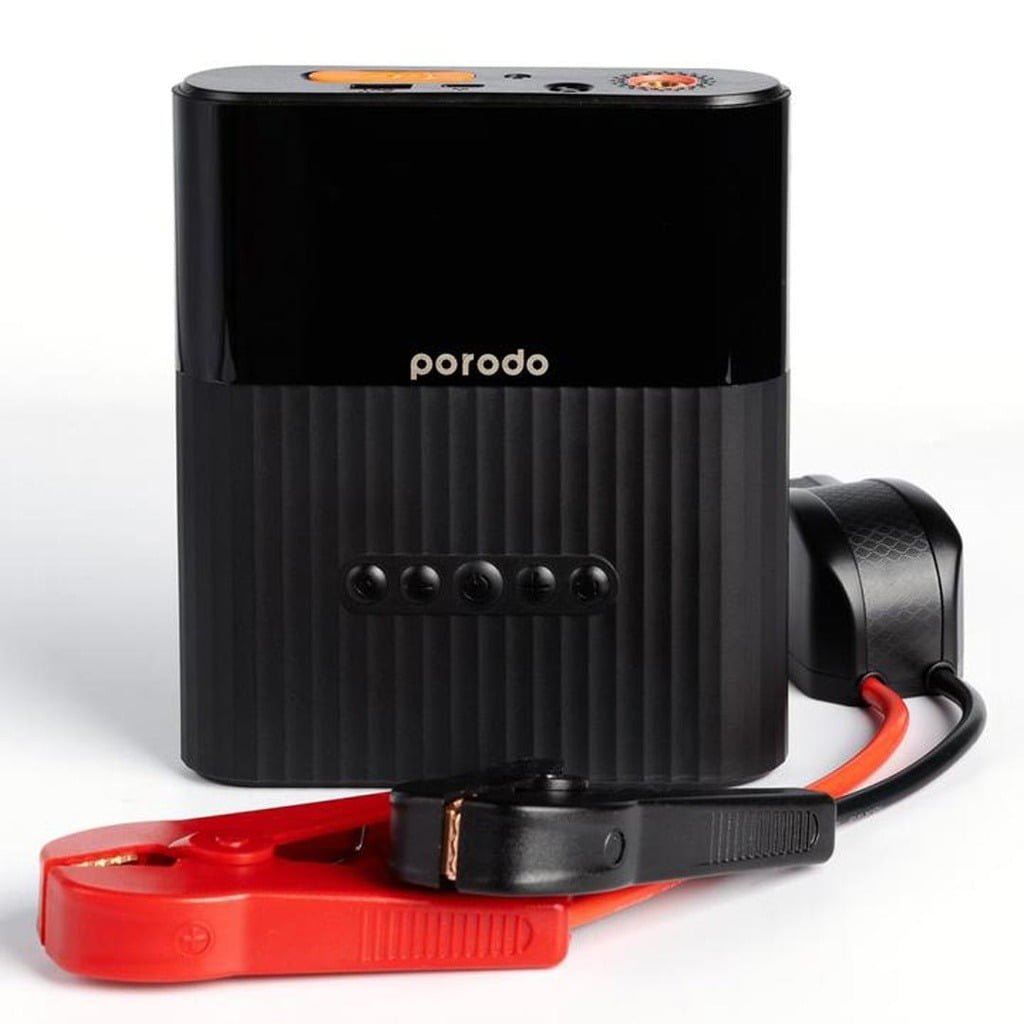 PORODO MULTIFUNCTION JUMPER STARTER AND AIR PUMP 8800MAH-BLACK thumbnail 3